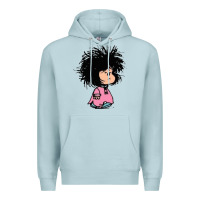 Blue Mist MAFALDA Premium Hoodie - linhVisuals