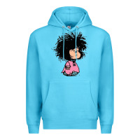 Ocean Blue MAFALDA Premium Hoodie - linhVisuals