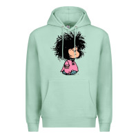 Seafoam MAFALDA Premium Hoodie - linhVisuals
