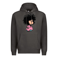 Smoke MAFALDA Premium Hoodie - linhVisuals