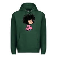 Sports Green MAFALDA Premium Hoodie - linhVisuals
