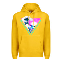 Lemon vaporwave aesthetic Premium Hoodie - linhVisuals