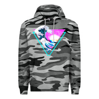 Slate Camo vaporwave aesthetic Premium Hoodie - linhVisuals