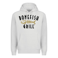 Dove Grey bonefish grill Premium Hoodie - linhVisuals