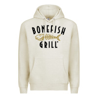 Oatmeal Heather bonefish grill Premium Hoodie - linhVisuals