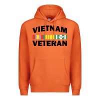 Carrot vietnam veteran flag Premium Hoodie - linhVisuals