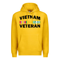 Lemon vietnam veteran flag Premium Hoodie - linhVisuals