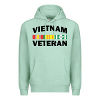 Seafoam vietnam veteran flag Premium Hoodie - linhVisuals