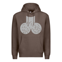 Coffee dick head ball sack Premium Hoodie - linhVisuals