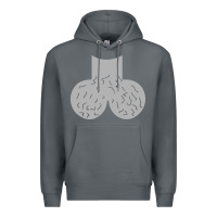 Rock dick head ball sack Premium Hoodie - linhVisuals