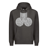 Smoke dick head ball sack Premium Hoodie - linhVisuals