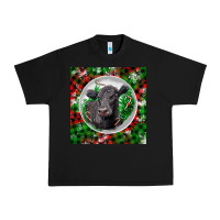 Black christmas black angus cow Urban Heavy Tee - LillyAllenDesigns