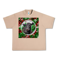 Burro christmas black angus cow Urban Heavy Tee - LillyAllenDesigns