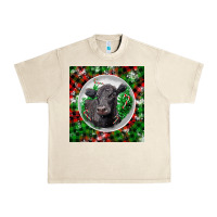 Sandshell christmas black angus cow Urban Heavy Tee - LillyAllenDesigns