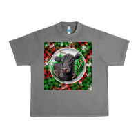 Tornado christmas black angus cow Urban Heavy Tee - LillyAllenDesigns
