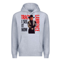 Heather Grey tracy lawrence Premium Hoodie - linhVisuals