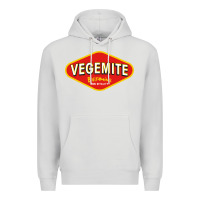 Dove Grey vegemite Premium Hoodie - linhVisuals