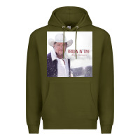 Army Green tracy lawrence   frozen in time   a Premium Hoodie - linhVisuals