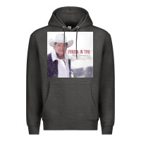 Charcoal Heather tracy lawrence   frozen in time   a Premium Hoodie - linhVisuals