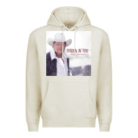Oatmeal Heather tracy lawrence   frozen in time   a Premium Hoodie - linhVisuals
