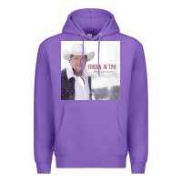 Purple tracy lawrence   frozen in time   a Premium Hoodie - linhVisuals