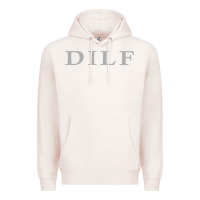 Pale Pink dilf Premium Hoodie - linhVisuals
