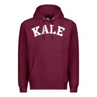 Burgundy vintage kale university Premium Hoodie - linhVisuals