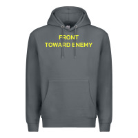 Rock FRONT TOWARD ENEMY Premium Hoodie - linhVisuals