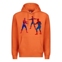 Carrot spidey meme Premium Hoodie - linhVisuals