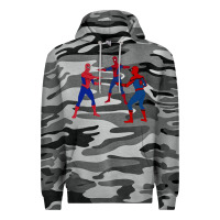 Slate Camo spidey meme Premium Hoodie - linhVisuals