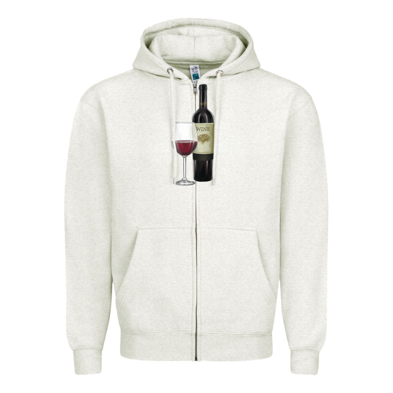 California Wine Zipper Hoodie by RanaPortraitStore | Teevron