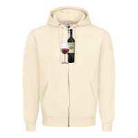 Sandshell California Wine Zipper Hoodie - RanaPortraitStore