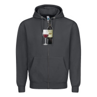 Smoke California Wine Zipper Hoodie - RanaPortraitStore