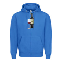 True Royal California Wine Zipper Hoodie - RanaPortraitStore
