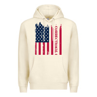 Sandshell correctional officer shirts   correctional prison officer thin silver Premium Hoodie - linhVisuals