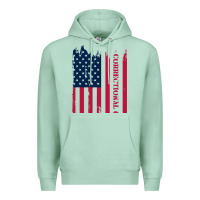 Seafoam correctional officer shirts   correctional prison officer thin silver Premium Hoodie - linhVisuals