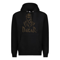 Black dakar Premium Hoodie - linhVisuals