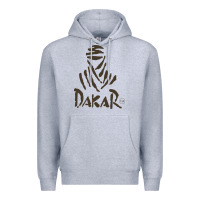 Heather Grey dakar Premium Hoodie - linhVisuals