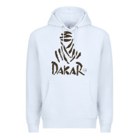 White dakar Premium Hoodie - linhVisuals