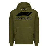 Army Green formula 1 Premium Hoodie - linhVisuals