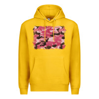 Lemon pink camouflage background Premium Hoodie - BarkalooDesign