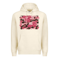 Tofu pink camouflage background Premium Hoodie - BarkalooDesign