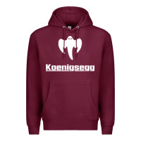 Burgundy ghost koenisegg Premium Hoodie - linhVisuals