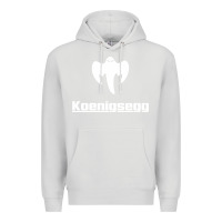 Dove Grey ghost koenisegg Premium Hoodie - linhVisuals