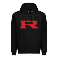 Black gtr Premium Hoodie - linhVisuals