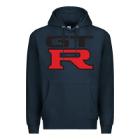 Navy gtr Premium Hoodie - linhVisuals