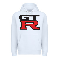White gtr Premium Hoodie - linhVisuals