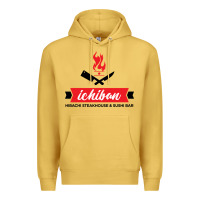 Antique Gold ichiban steakhouse Premium Hoodie - linhVisuals
