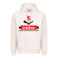 Pale Pink ichiban steakhouse Premium Hoodie - linhVisuals