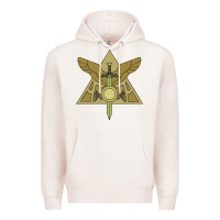 Pale Pink hexside covens Premium Hoodie - linhVisuals